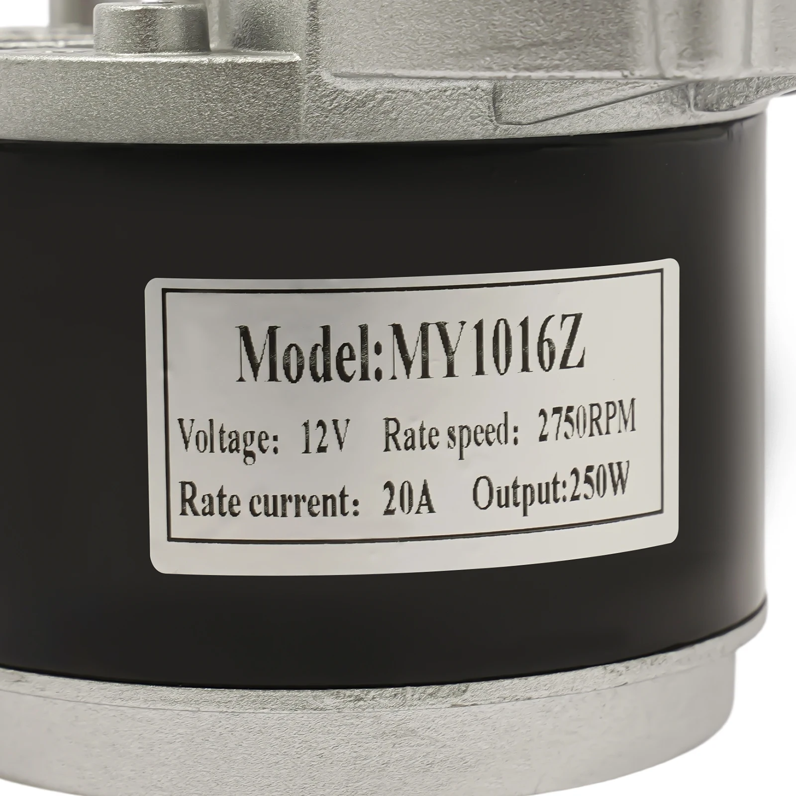 12V 250W Getriebemotor, 100kg Traglast Bürstenmotor DC Elektromotor für E-Bike, Scooter, Pocket Bike, Umbau von Elektrofahrzeugen – Detail 10