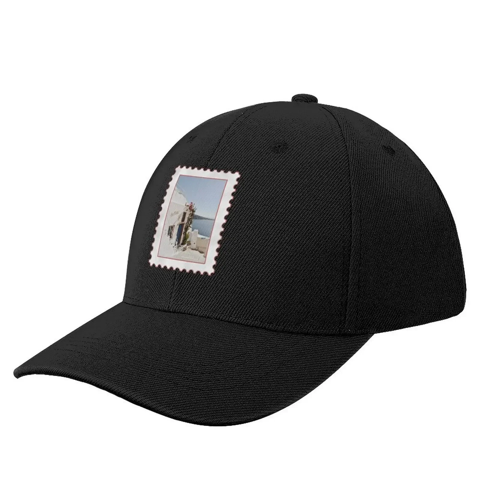 Greece Pink Postage Stamp Baseball Cap dad hat |-F-| Fishing cap Women's Golf Wear Men's