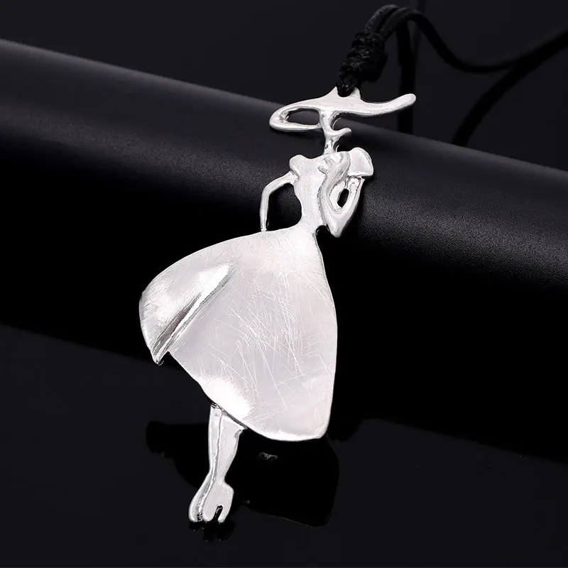 Elegante Frauen Pullover Kette Legierung Ethnischen Stil Weibliche Persönlichkeit Mode Lange Halsketten Schmuck – Detail 5