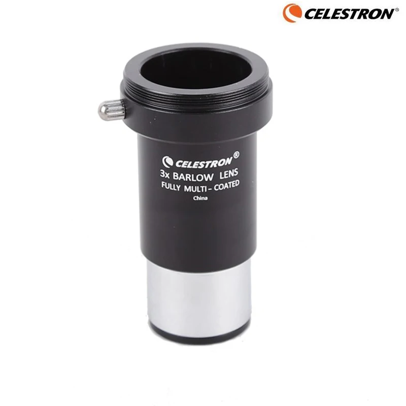 Celestron 1.25 Inch Full Multi-coated Metal Barlow Lens With M42 Wire Camera Connection Interface For Telescope Ocular