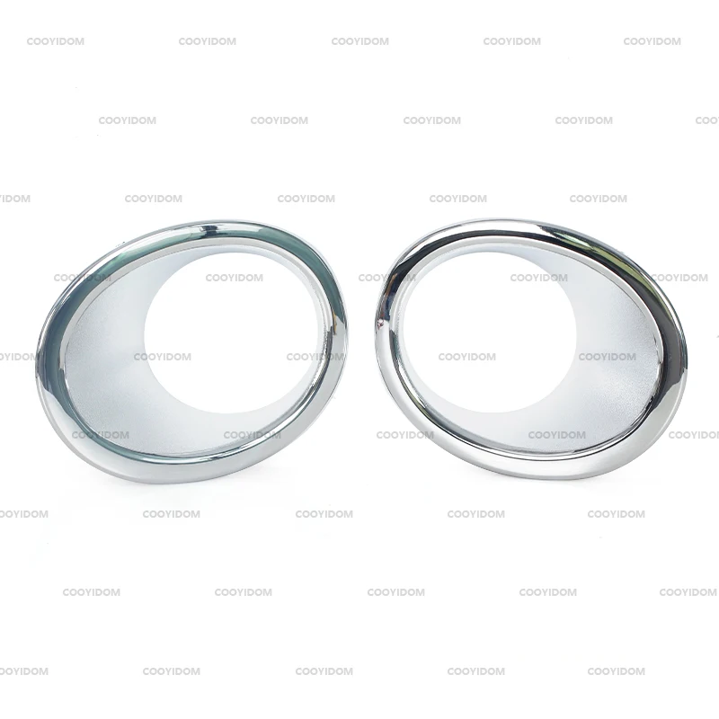 2Pcs Car Fog Lamp Cover Trims Reflective Sticker Decorative Strip Front Fog Lamp Bezel For Honda CR-V CRV 2007 2008 2009 2010