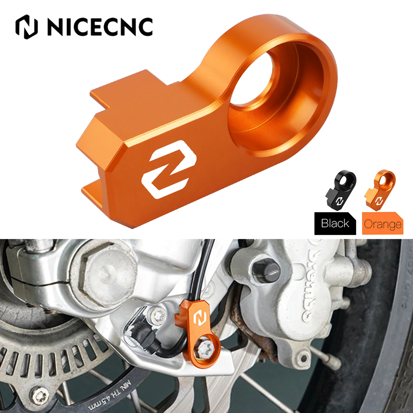 غطاء حماية كابل ABS أمامي للدراجة النارية لـ KTM 690 إندورو 690 إندورو R 2008-2018 2009 2010 2011 2012 2013 2014 2015 2016 2017