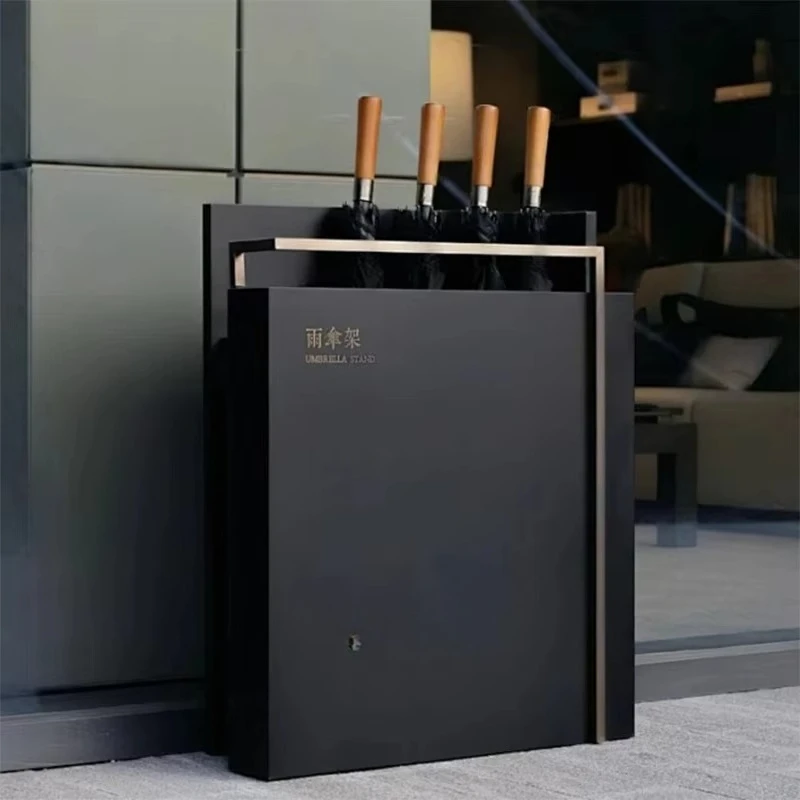 Spot discount custom rattan umbrella storage metal umbrella stand factory direct sales for your outdoor space
