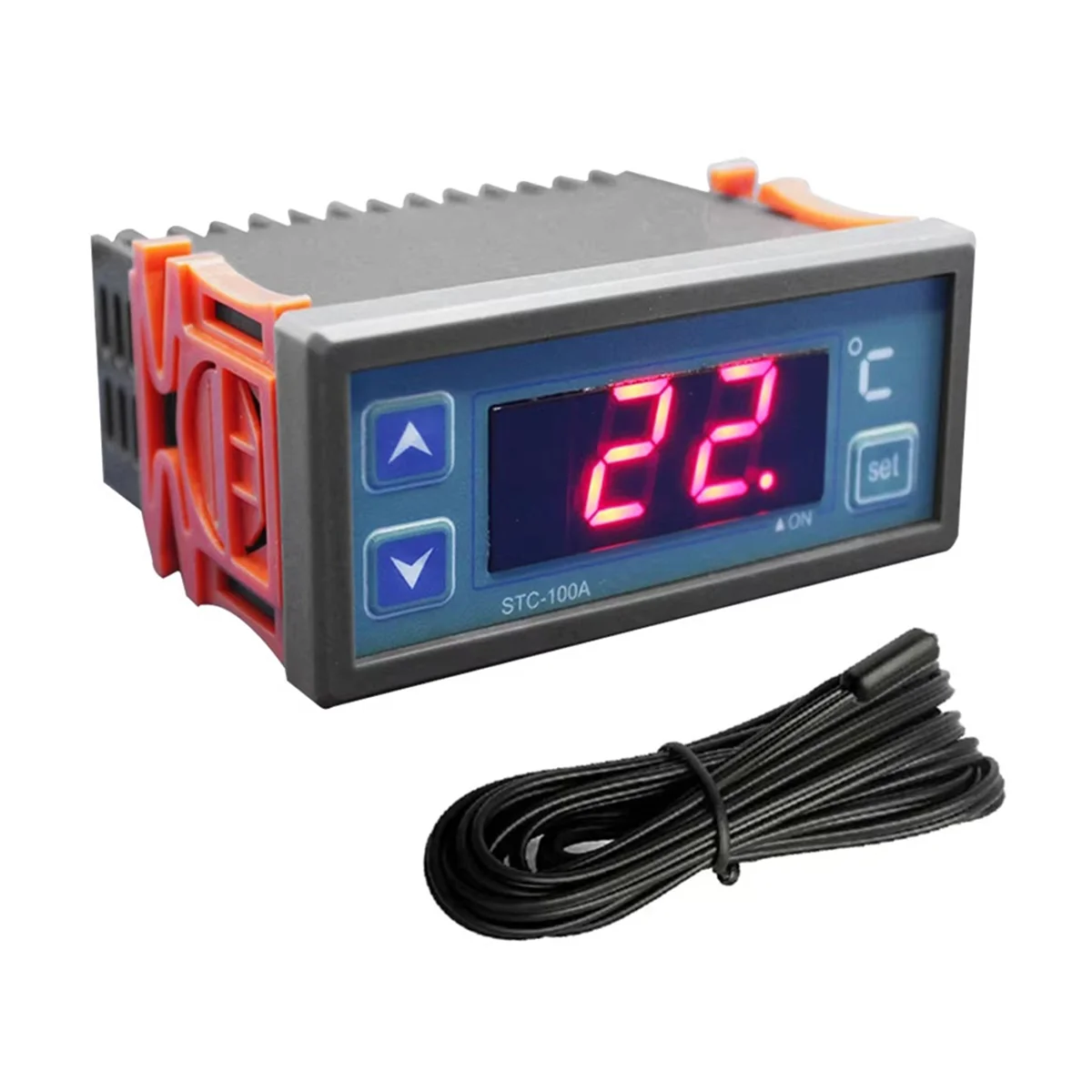 STC-100A Digital Temperature Controller AC220V Intelligent Temperature Regulator Refrigeration Heating Thermostat