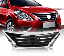 Front bumper ventilation grille front face For Nissan sunny 2014-2018