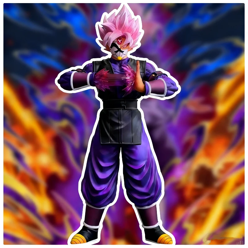 لعبة دراغون بول 31 سنتيمتر سوبر سايان روز جوكو عمل أرقام تحصيل أنيمي لعبة مجسمة تمثال PVC مع تأثير سطح المكتب ديكور الصبي هدية #1