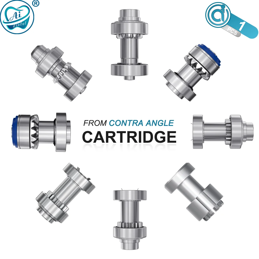 AI-C Dental Cartridges Spare Parts Fit for Z/X/SG Contra Angle/Implant Low Speed Handpiece Dentist Ceramic Bearings Rotors