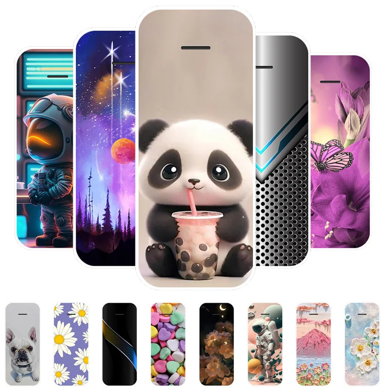 Funda para Nokia 215 4G 2020, fundas traseras de silicona suave a la moda para Nokia 215 TA-1284 TA-1281 TA-1272 TA-1264, Funda para teléfono