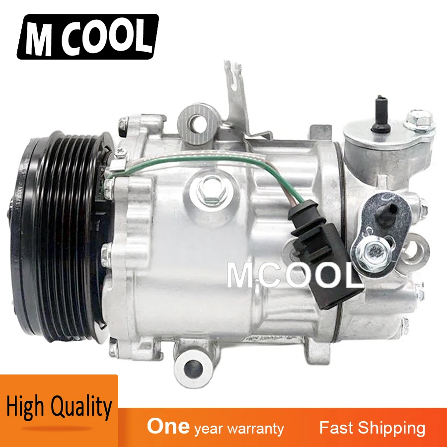 

A\C Compressor SD6V12 For VW Volkswagen VENTO POLO SKODA RAPID 6RD820803 6RF820803A 1S0820803A 1S0820803B 1S0820803C 6RD820803D