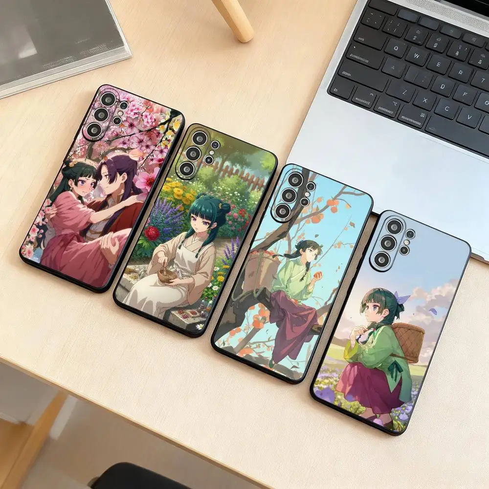 The Apothecary Diaries Maomao  Phone Case For Samsung S25,S24,S21,S22,S23,S30,Ultra,S20,Plus,Fe,Lite,Note,10,Black Cover Gift