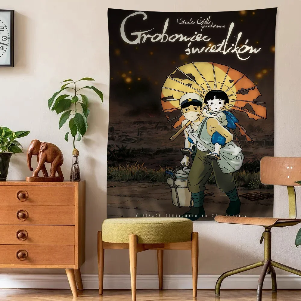 G-Grab der f-Glühwürmchen Anime Tapisserie hängen Tarot Hippie Wandteppiche Wohnheim Wohnkultur
