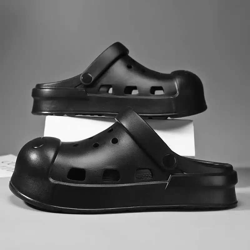여름 거실 블랙 플립 플롭 캐주얼 샌들 남성 스케이트 보드 신발 운동화 스포츠 Shuse Beskete Botasky Particular