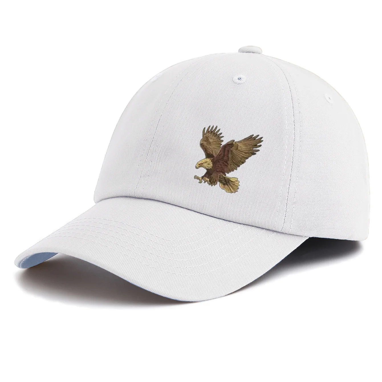Flying Eagle Printed Baseball Cap Multi-color Classic American Pride Sun Hat Vintage Biker Gorras Hombre Black Dad Hat