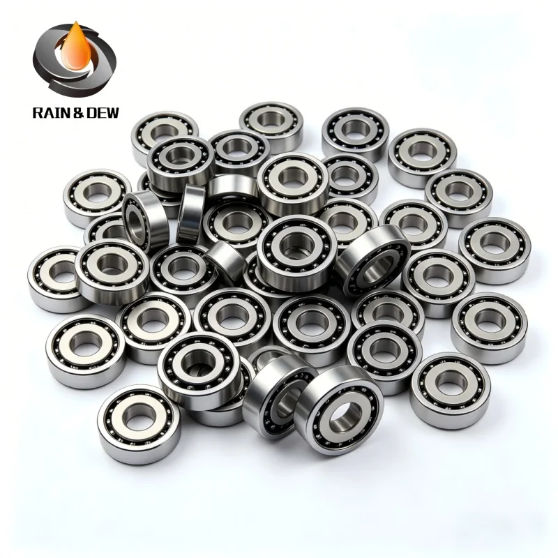 10PCS Open Type Deep Groove Ball Bearings 681K 1x3x1 mm High Precision Low Noise For Precision Instruments and Equipment