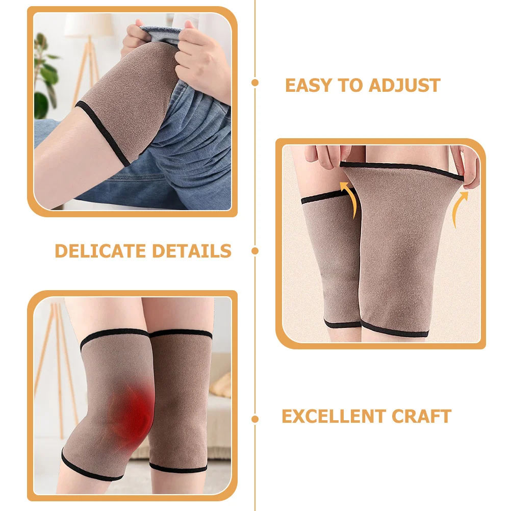 

1Pair Knee Sleeve for Sports Elastic Breathable Polyester Material for Running Hiking Cycling Climbing Knee Support