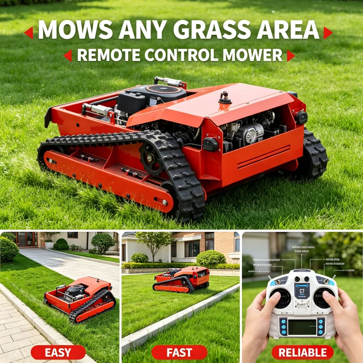 Brand New SDLOT Custom RC Zero Turn Mower CE EPA EURO5 Cordless Public Green Belt Trimmer