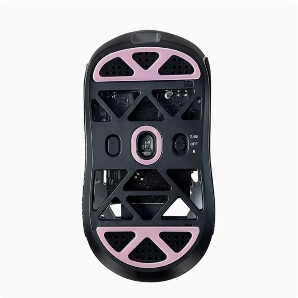 Suitable for MCHOSE AX5/V2/Pro Tempered Glass Mouse Foot Sticker with Glass Ring