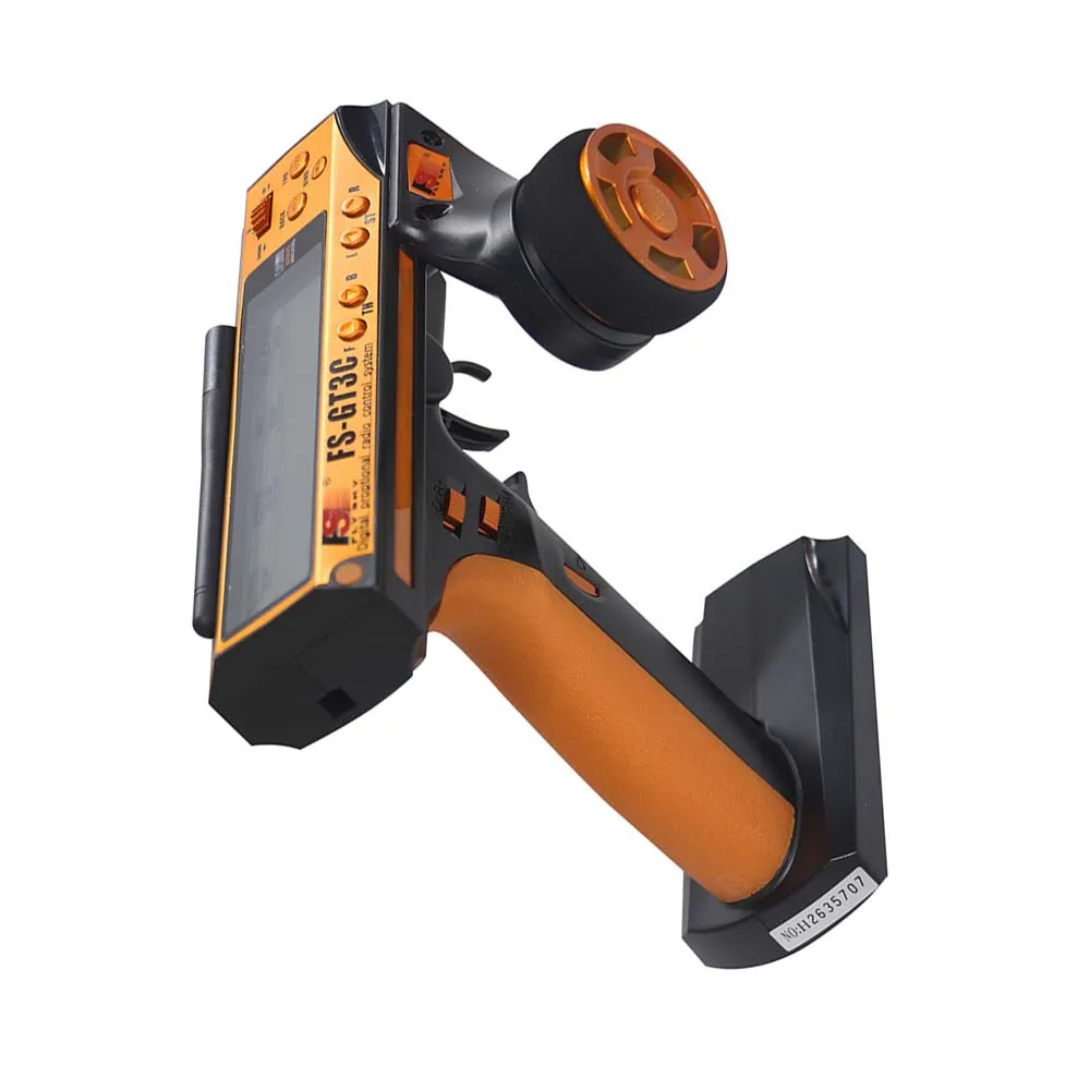 FLYSKY FS-GT3C GT3C RC جهاز إرسال راديو السيارة المدمج في البطارية مع جهاز استقبال GR3E #3