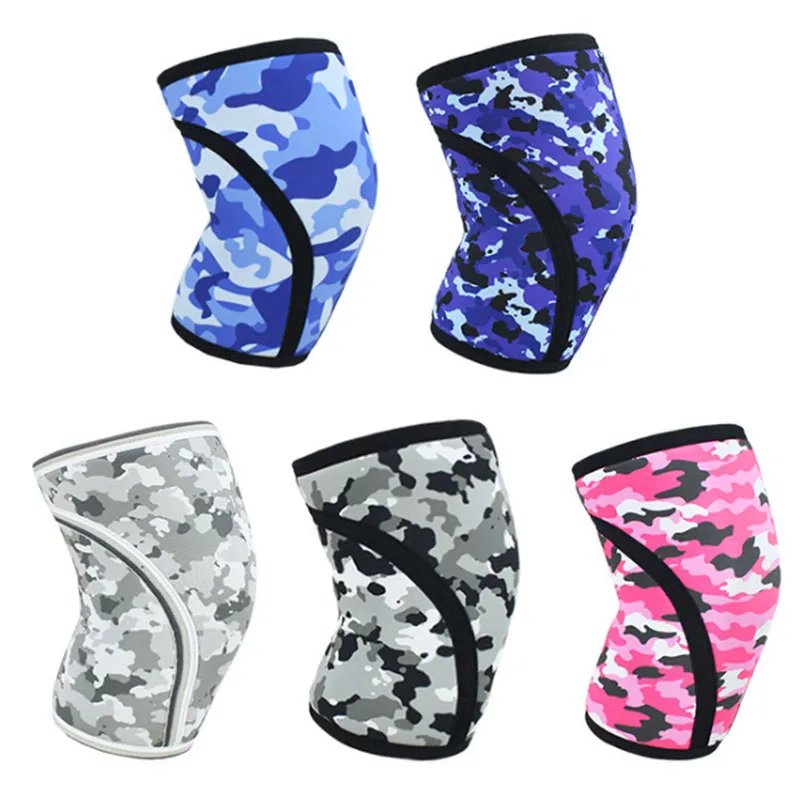 1 pcs Knee Brace 7mm Neoprene Thick Compression Knee Sleeves for Weight Lifting Squat Training Joint Support Knee Pads