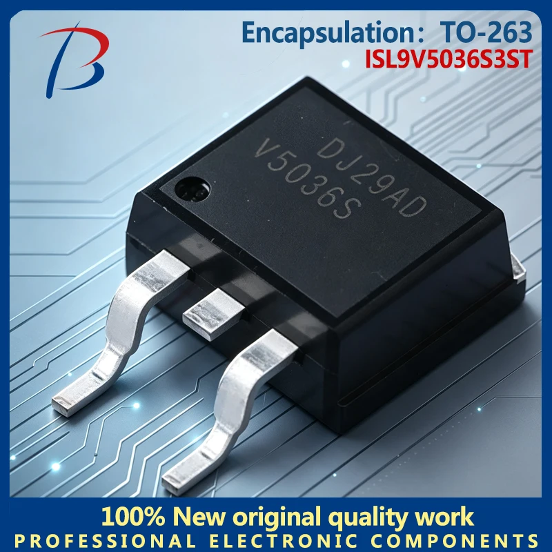 10PCS ISL9V5036SST TO263 IGBT Tube/Module Silk Screen V5036S Automotive Igniter