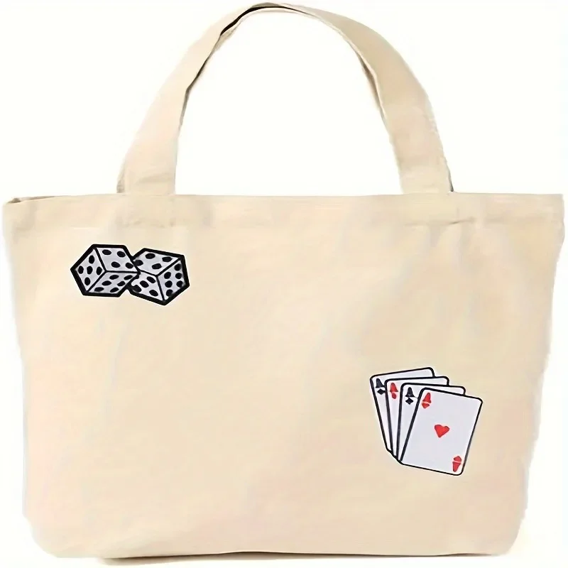 1 pcs Dice Poker Card Game Iron Patch Repair Stickers - Backpack, Shoes, and Clothing Decoration