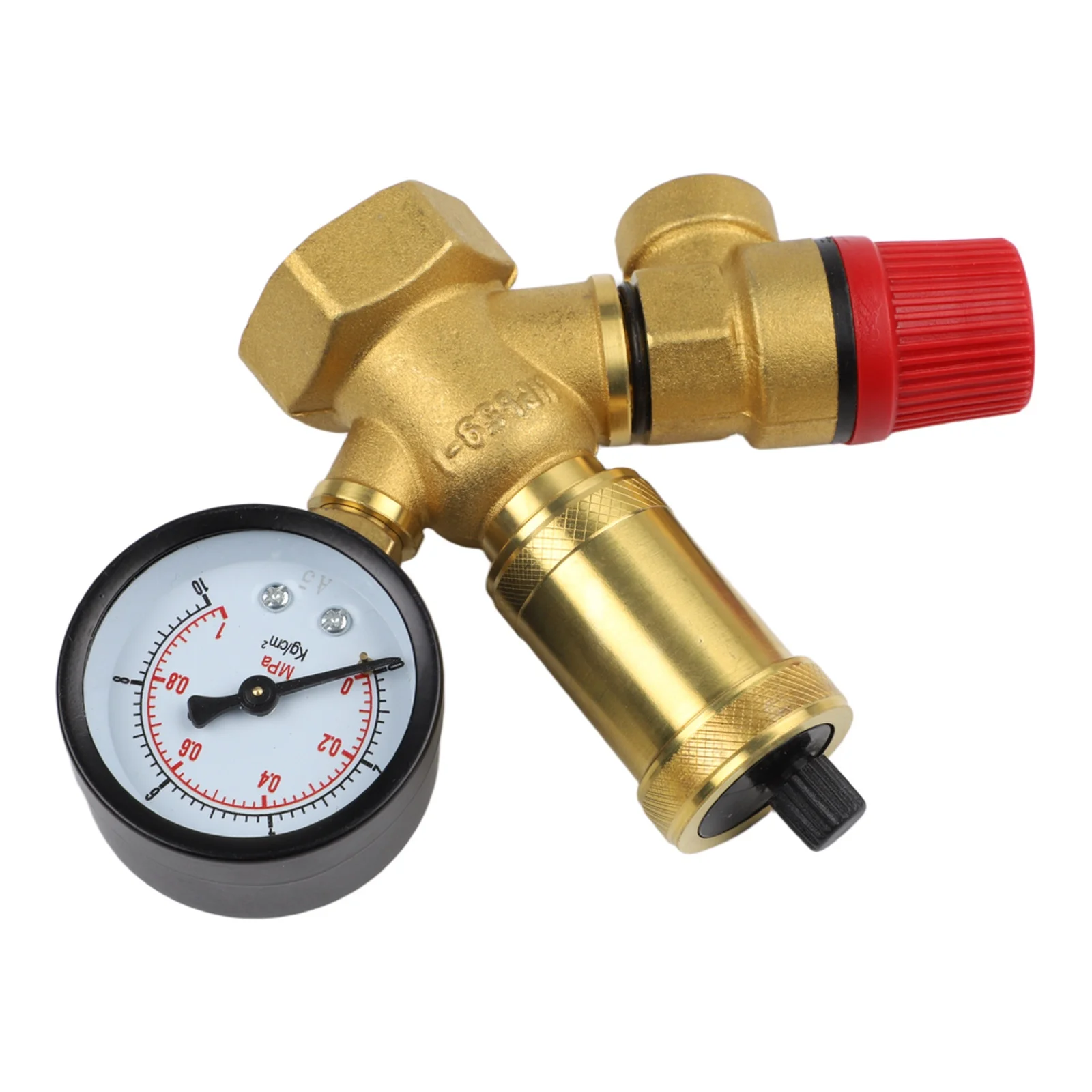 Golden Brass Material Boiler Safety Group Valvee Relief Valve, 1Inch, 3 bar, Safer Fluid Delivery, Quick Vent Golden