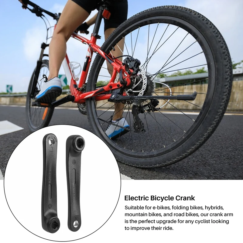 Für Bafang Kurbel Links/Rechts Kurbelgarnitur Elektrofahrrad Super Deal rive Motor