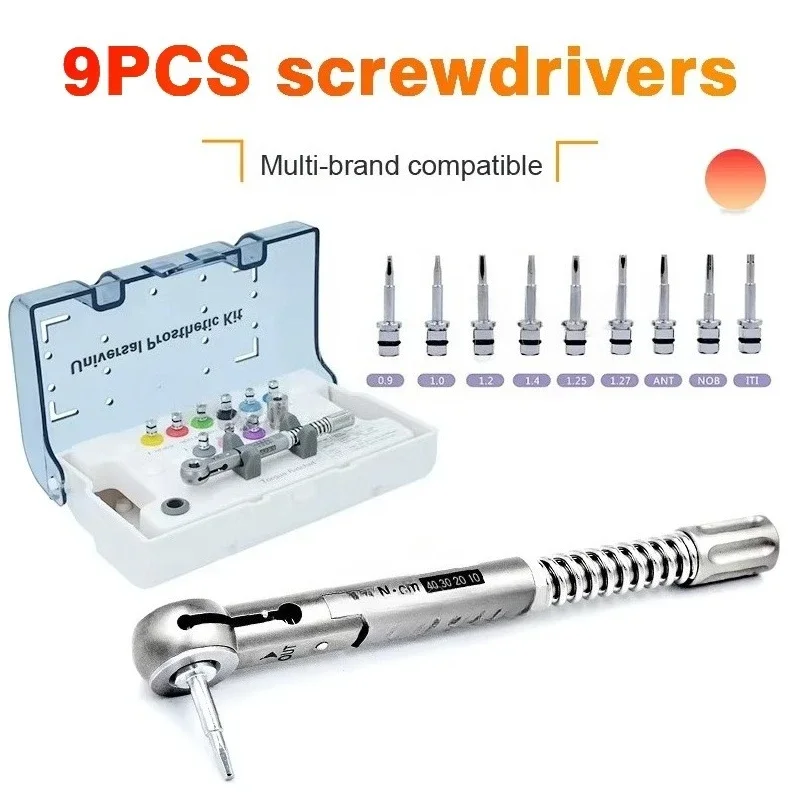Universal Implants Restoration Kit Torque Wrench Drive Dentals Implants Torque Wrench