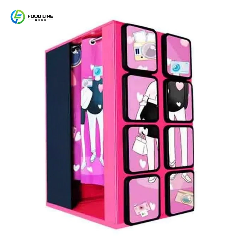 Customized Selfie Printer Vending Photobooth and Camera Photo Booth Machine