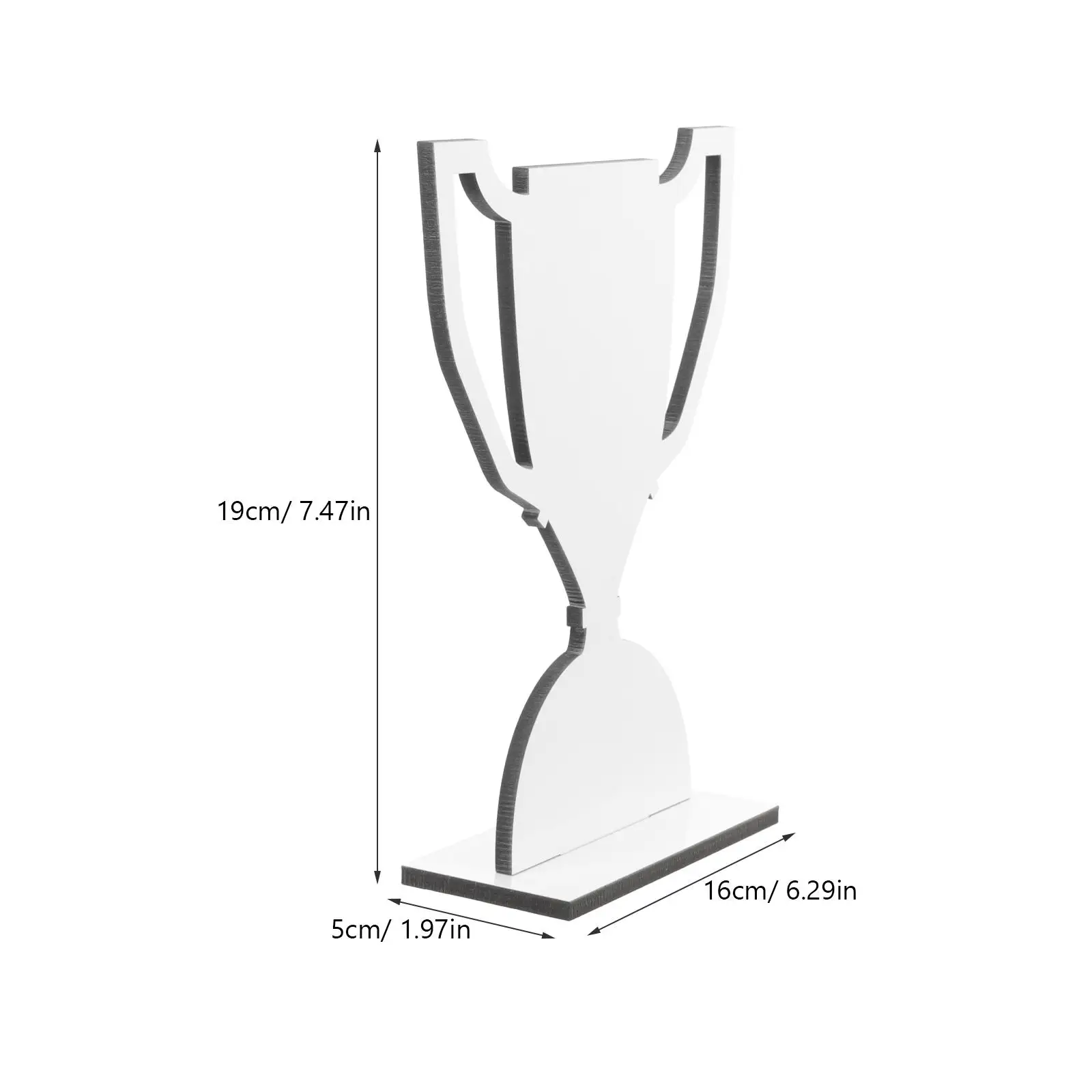 نقل الحرارة كأس رياضي التسامي الفراغات نموذج naments DIY بها بنفسك الحرفية الهدايا إطار فارغ التخصيص ديكور المنزل