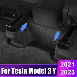 Per Tesla Model Y modello 3 2021 2022 2023 2024 sedile posteriore per auto spina di protezione per guida scorrevole accessori per coprisedili per auto