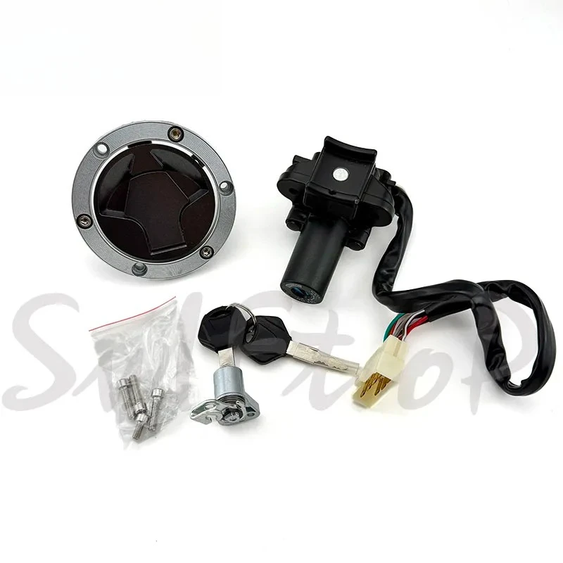 For Kawasaki ER250 300 Z250 EX250 EX300 300 BR250 Z250SL ABS BX250 NINJA 250SL Ignition Key Lock Switch Set Motorcycle Key Kit