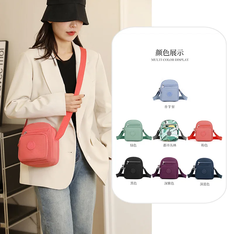 Women's casual Oxford cloth lightweight shoulder bag stylish and simple multi-color messenger bag