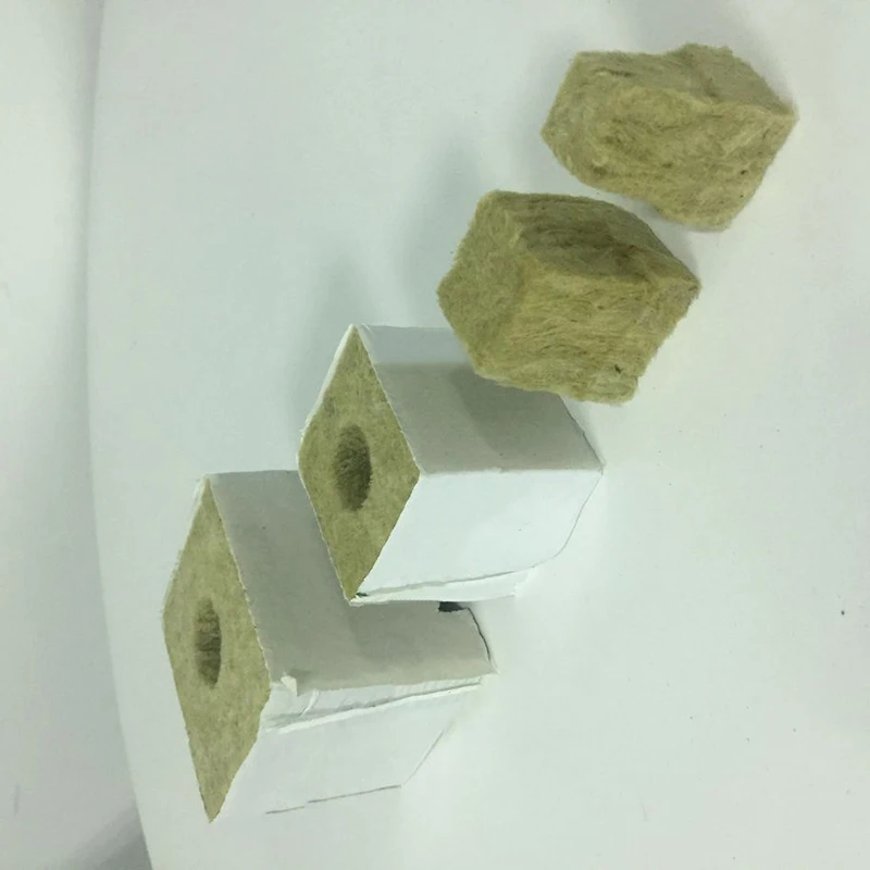 Rock Wool Planting Cubes  Ventilative Hydroponics Seed Seedling Grow Block Strong Water Absorption for Plant Propagation