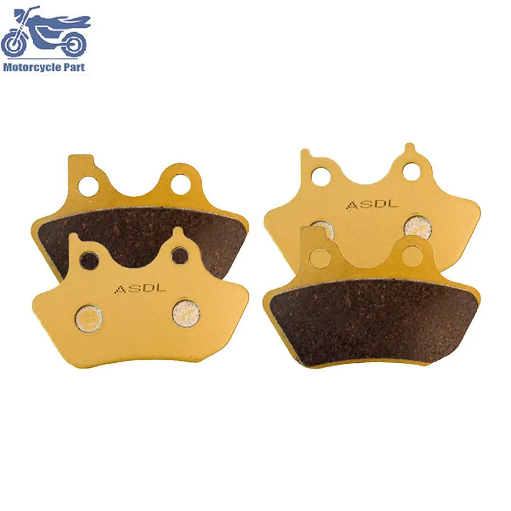 

Motorcycle Part Front Rear Brake Pads For HARLEY DAVIDSON FXST FXSTi FXSTB FXSTBi Night Train Softail FLSTF FLSTFi Fat Boy 03-11