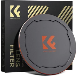 K&F CONCEPT Magnetic Metal Camera Lens Filter Cap for Magnetic or Thread Fixed ND CPL UV Black Mist Diffusion Filter