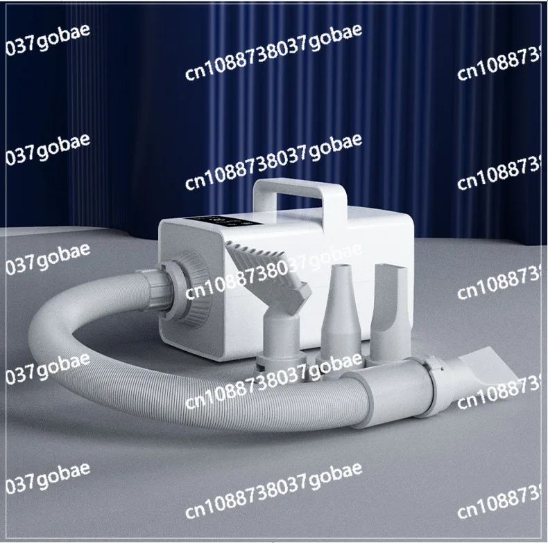 Pet hair dryer high power silent dog water dryer large dog cat hair pulling hair blowing water drying
