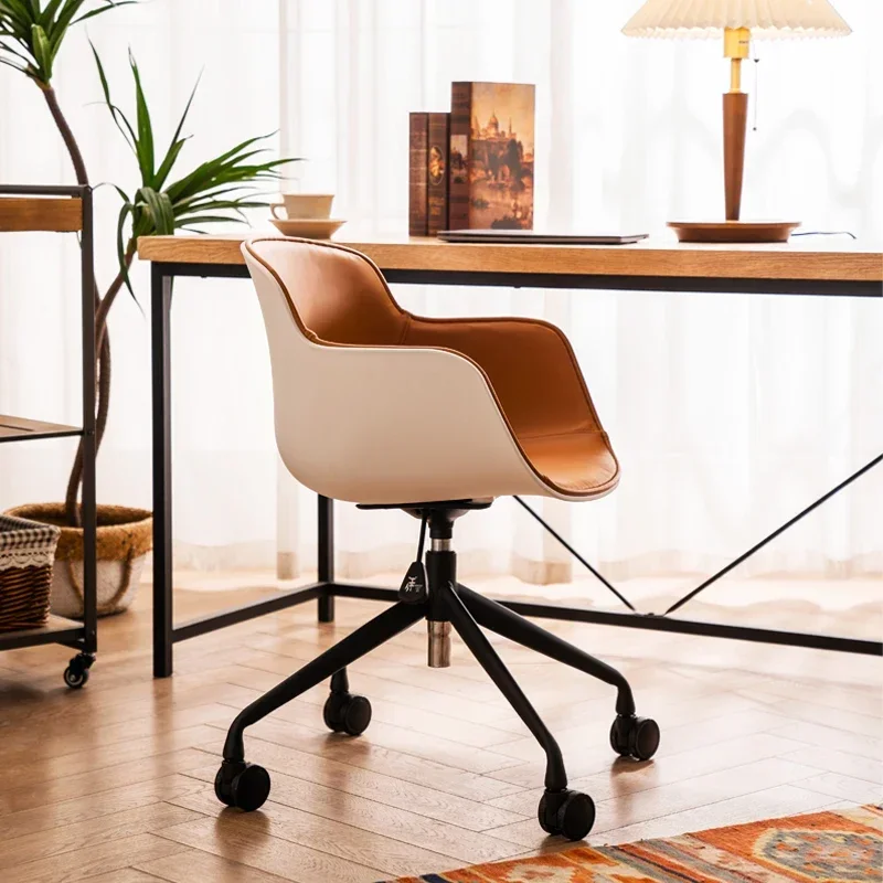 座りがちな家庭用背もたれ、会議室のオフィスチェア、デザイナーデスクチェア