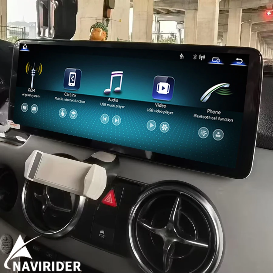 

Автомобильная мультимедийная система 2400*900 12.8'' на Linux для Mercedes-Benz GLK GLK200 GLK260 GLK300 GLK350 X204 2009-2015 (левый/правый руль) с Carplay и автомагнитолой
