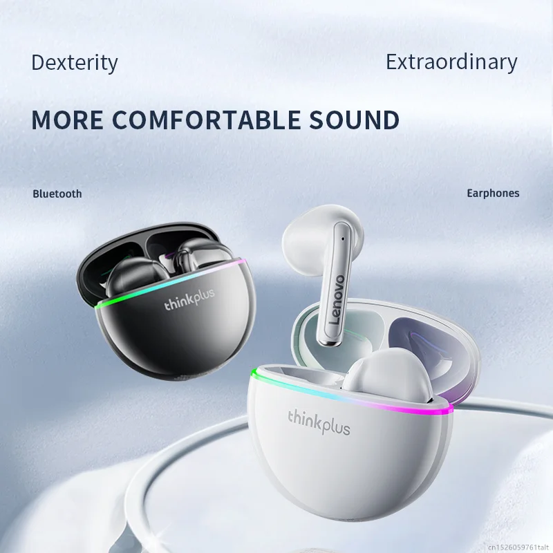 الأصلي لينوفو XT97 سماعات لاسلكية TWS 5.3 سماعات بلوتوث HiFi ستيريو دعوة لعبة سماعات موسيقى مقاوم للماء الرياضة سماعة