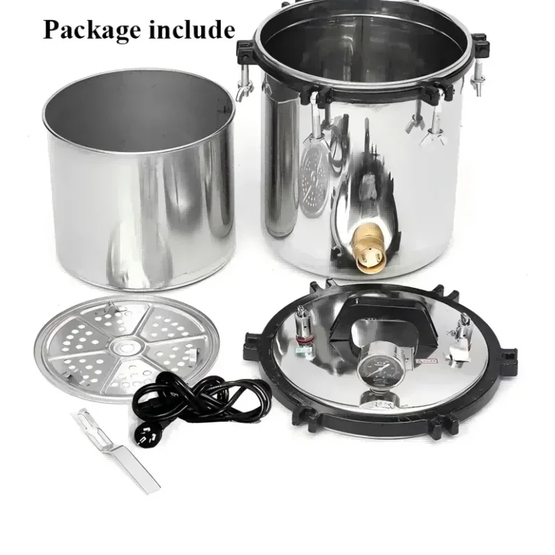 

24L Por Vertical Autoclave, High Pressure Sterilizer for Medical/ /Lab Equipment, Efficient Autoclaved Sterilization