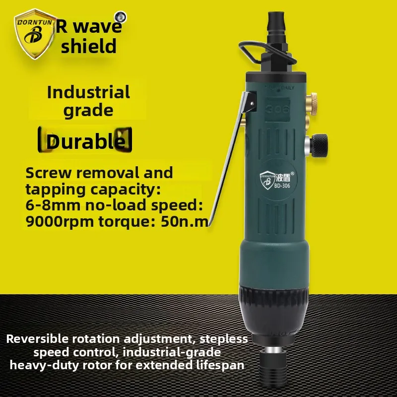 Bodun Straight Air Screwdriver Pneumatic Screwdriver Rear Exhaust Screwdriver Bd-306