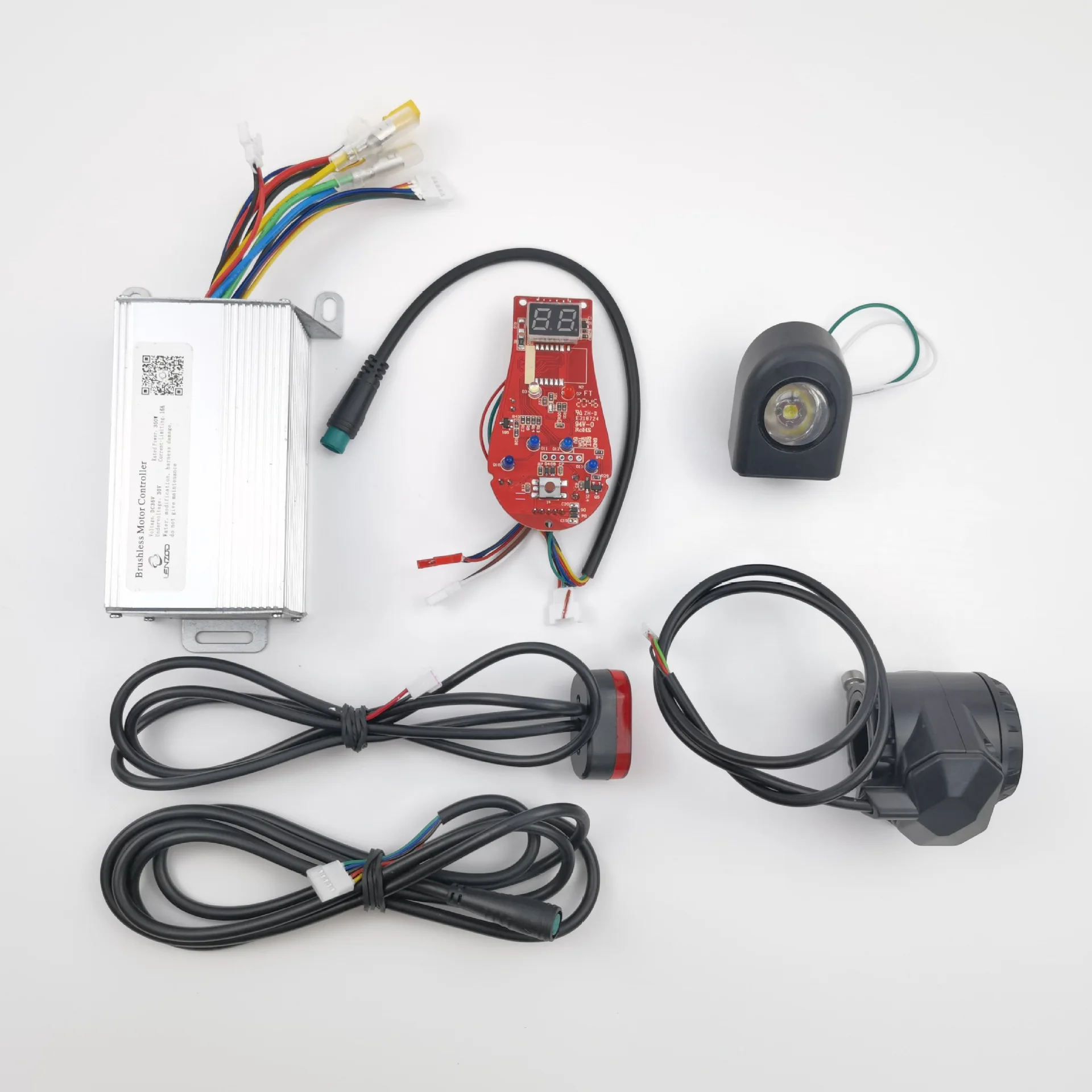 8.5Inch Scooter Controller Board Motherboard 350W 36V for Xiaomi 1:2 Scooter Control Tail Lights Accelerator and Displays