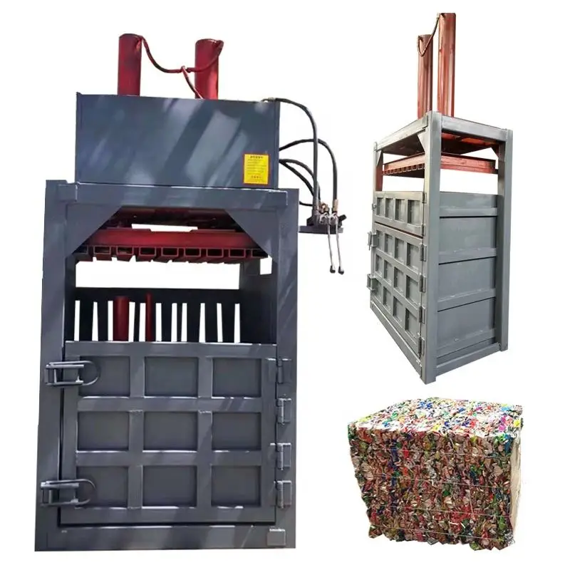 2026 SELL Automation Press Machine Pet Bottle Hydraulic Baler Baling Machine