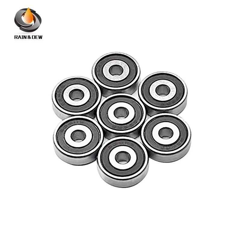 10 Uds 623RS 3x10x4mm rodamiento en miniatura ABEC-7 rodamientos de bolas 623 RS 2RS 623-2RS