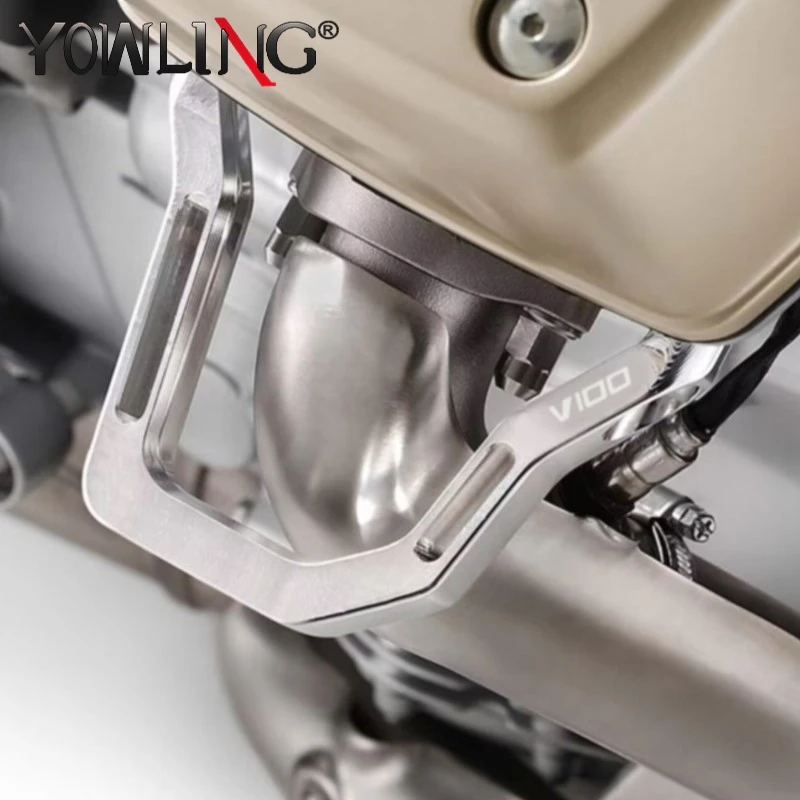 

Комплект защиты двигателя V100 2026 для Moto Guzzi V100 Mandello S Stelvio V100 2023 2024 2025, слайдер рамы, защита от падения