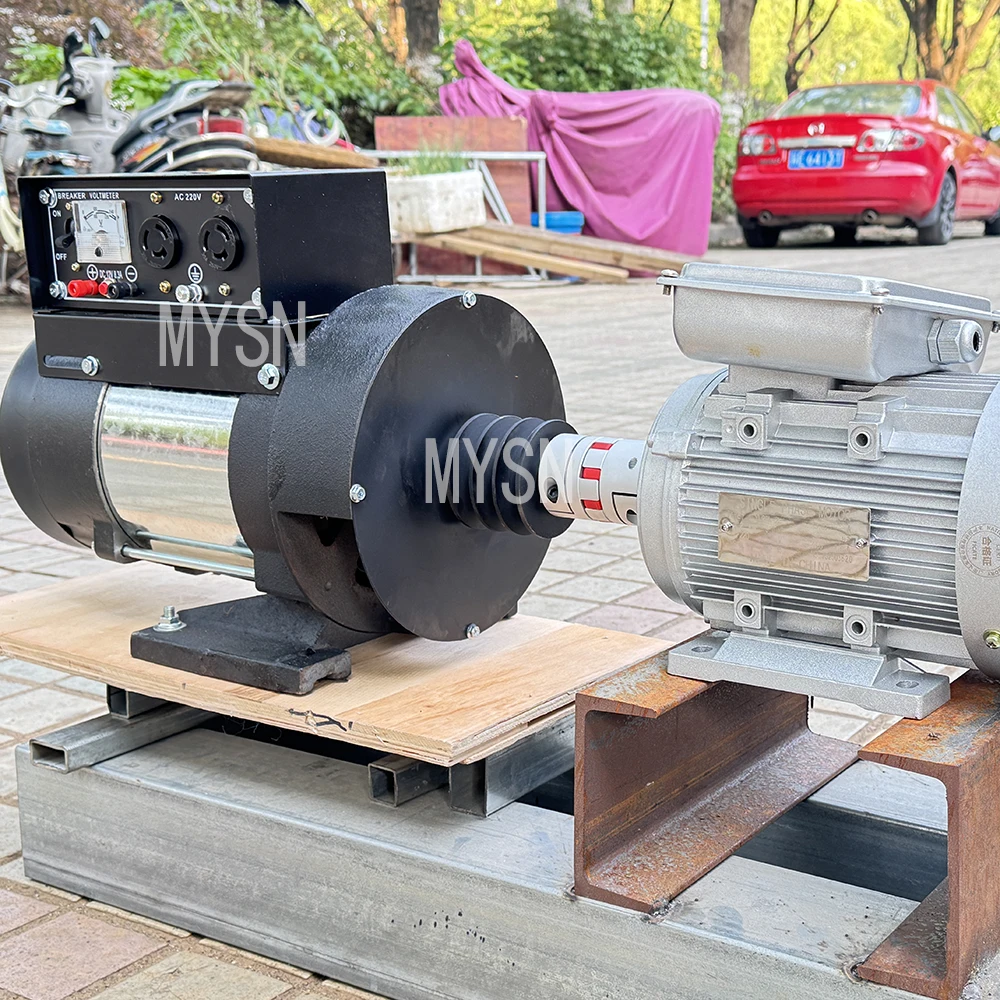 Gearless 100KW 80KW مولد المغناطيس الدائم 220 فولت نظام توليد الطاقة لتوربينات المياه ماجليف دينامو مولد التيار