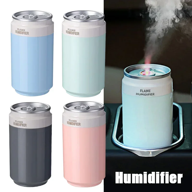 Can USB Car Humidifier Portable Air Humidifier Cool Mist Sprayer Plants Purifier for Home Auto Cup Humidifier Universal