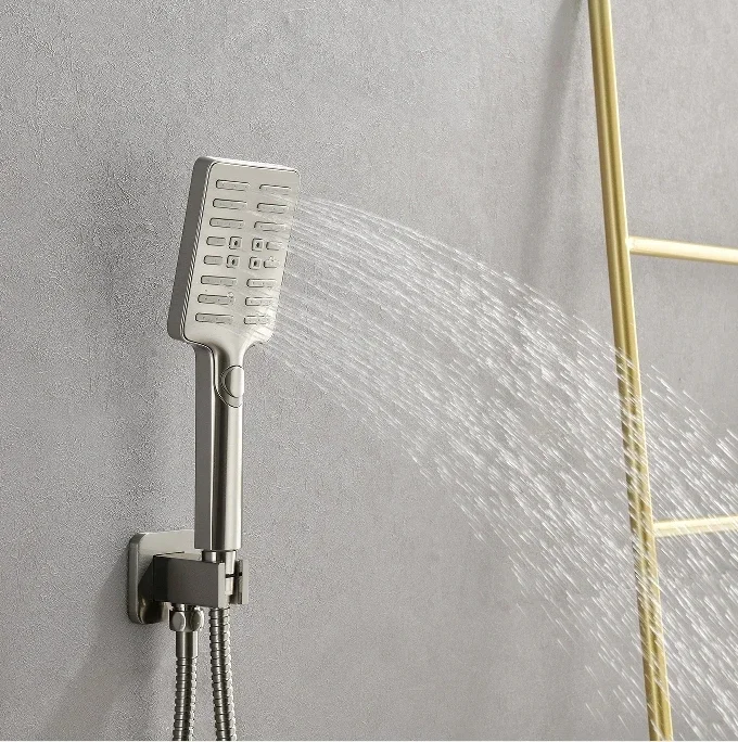 Modern Style Wall Mounted Shower System 12