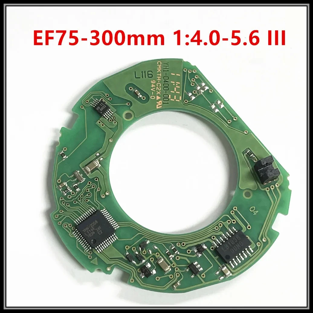 Mainboard Lens Repair Part para Canon EF75-300mm, 75-300 III Main Board, PCB Motherboard, Original, Novo, 1:4.0-5.6